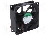 Ventilator 80x80x25mm, 24V DC, volum aer 69.66m3/h, SUNON - EF80252B1-1000U-A99