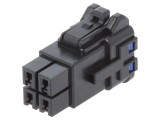 Conector Mamă DF63W 3.96mm 3 Pini Fără Contacte Drept