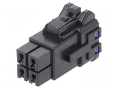 Conector Mamă DF63W 3.96mm 3 Pini Fără Contacte Drept foto