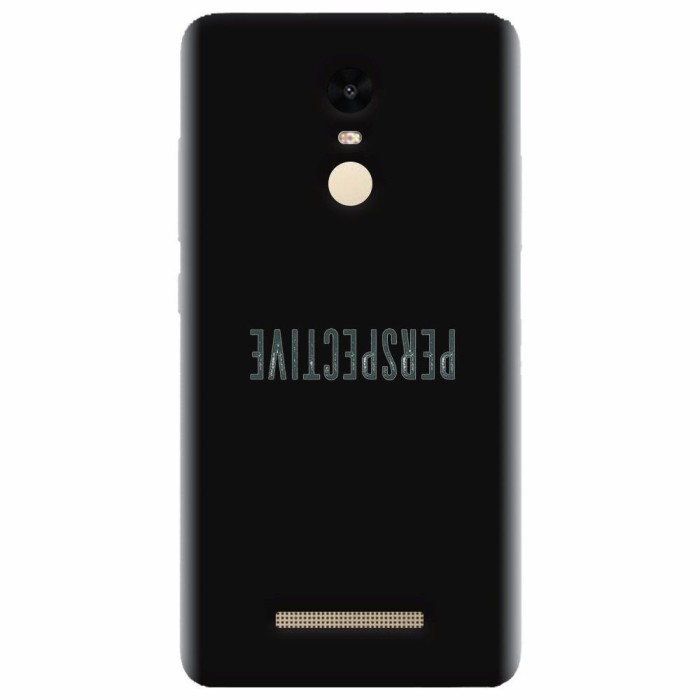 Husa silicon pentru Xiaomi Remdi Note 3, Perspective Up