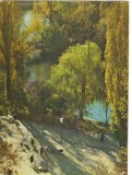 Carte Postala Bucuresti Gradina Cismigiu, Scrisa, Necirculata, Romania Dupa 1918, Moldova