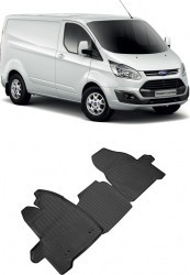 Set covorase auto cauciuc FORD TRANSIT TOURNEO CUSTOM 2013 - 2019 scurt(FATA) foto