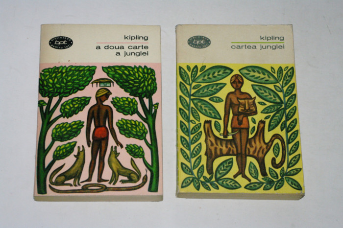 Cartea junglei - A doua carte a junglei - Kipling - 2 vol. - bpt