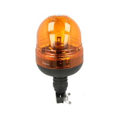 Girofar portocaliu cu bec H1 si montare pe tija marca TruckLight 12v, 24v foto