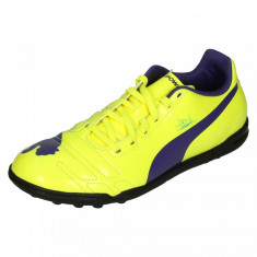 Ghete fotbal copii Puma JNR Evopower 4 TT Galben 34 foto