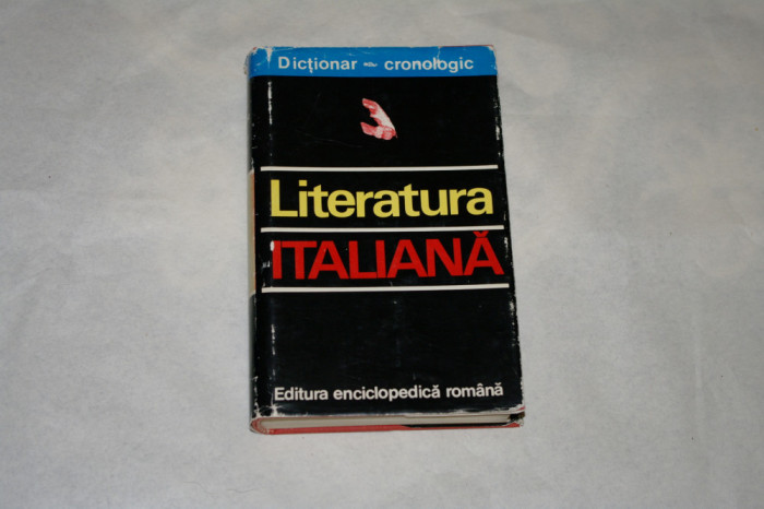 Dictionar cronologic - Literatura italiana - Nina Facon sa