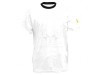 Tricou ESD XL Alb Bumbac Conductiv