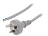 Cablu Alimentare LIAN DUNG H05VV-F, PVC, 3x1mm2, 3m, 10A, Gri