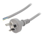 Cablu PVC 3x1mm2 3m Gri 10A