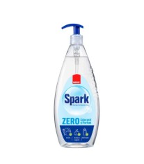 Detergent vase cu pompita Sano Spark Zero coloranti si parfum, 700ml foto
