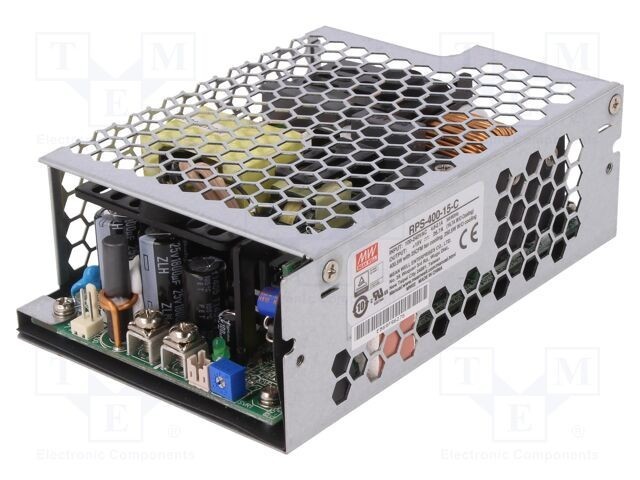 MEAN WELL Alimentator pulsatoriu deschis 400W 15V DC pentru aplicații medicale