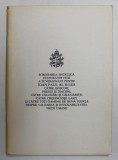 SCRISOAREA ENCICLICA EVANGELIUM VITAE A SUVERANULUI PONTIF IOAN PAUL AL II - LEA , 1995