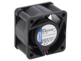 Ventilator DC axial 12V 40x40x25mm 19m3/h 39dBA cu bilă