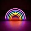Lampă LED Neon, Model Curcubeu, USB, Multicolor, 30x18 cm, Oem