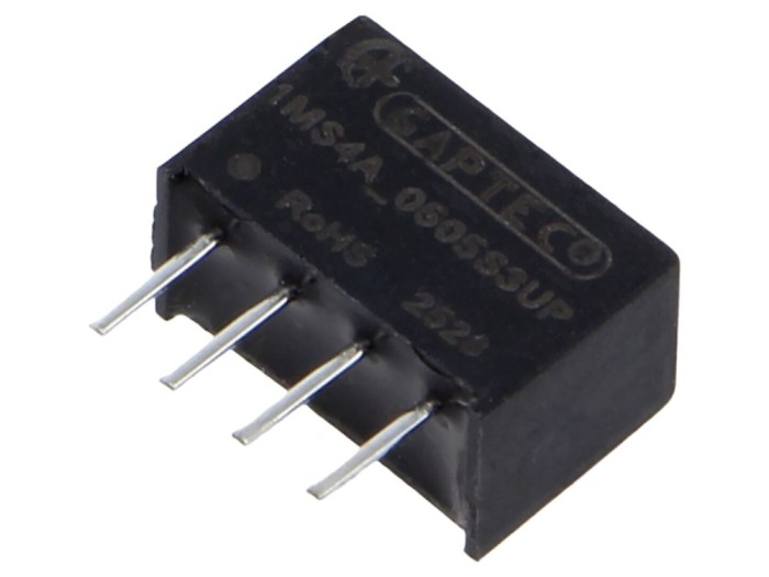 Convertor DC/DC 1W 5V 200mA GAPTEC Electronic