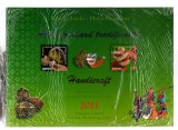 Album filatelic - Artă populară tradițională, bilingv, 2011 &icirc;n folie
