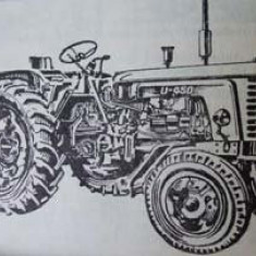 Tractor U 650+ remorca R.M.2 +plug cu 3 brazde