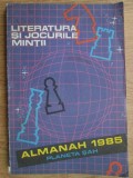 Almanah Planeta Sah. Literatura si jocurile mintii (1985)