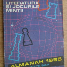 Almanah Planeta Sah. Literatura si jocurile mintii (1985)
