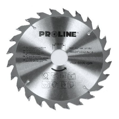 DISC CIRCULAR PENTRU LEMN CU DINTI VIDIA 160MM / 30D. foto