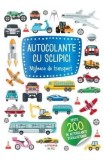 Cumpara ieftin Autocolante cu sclipici. Mijloace de transport