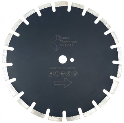 Disc DiamantatExpert pt. Asfalt, Caramida &amp;amp; Abrazive 300mm Profesional Standard - DXDY.EASF.300.25 foto
