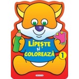Lipeste si coloreaza. Volumul 1/***