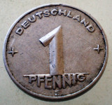 1.965 GERMANIA RDG DDR 1 PFENNIG 1953 E MULDENH&Uuml;TTEN, Europa, Aluminiu