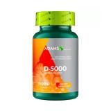 Vitamina D-5000, 120 capsule, Adams, Adams Vision