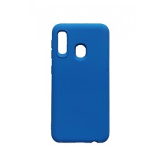 Husa telefon compatibila cu Samsung Galaxy Galaxy A20e, Albastru, Cu interior de catifea, 179HT