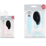 Cumpara ieftin Accesorii ingrijire calcaie si pedichiura, 14 cm, plastic si otel, set 4 bucati