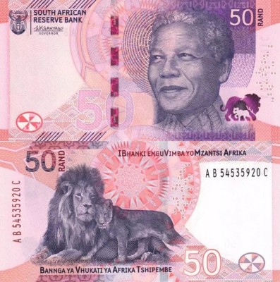 AFRICA DE SUD 50 rand 2023 UNC!!! foto