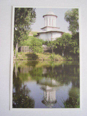 QW25 MS - Carte postala - tematica manastiri - vedere - Manastirea Brancoveni 1 foto