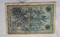 Germania - 100 Mark / mărci (1908) 895G foto