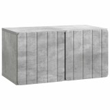 vidaXL Oglindă TV montată pe perete Gri Beton 59,5 x 31 x 30 cm 898368