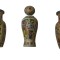 7 Seturi de Vaze din Ceramică Artistică, 33x13cm, Spiritul Japoniei, 21 de bucăți