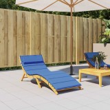 vidaXL Pernă de șezlong, albastru regal, 180x60x4 cm, textil Oxford