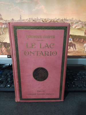 Fenimore Cooper, Le lac Ontario, ilustrații de Mylio, Garnier, paris c. 1920 040 foto