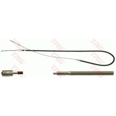 Cablu frana mana BMW 5 (E39) 09.95-07.03, 5 Touring (E39) 09.96-06.04, Spate, Dreapta, TRW foto