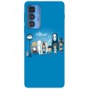 Husa compatibila cu Motorola G20 model Totoro, Mononoke and Ponyo Studio Ghibli, Silicon, TPU, Viceversa, Transparent, Carcasa