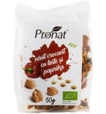 Naut Crocant cu Paprika Afumata si Linte Bio 50 grame Pronat Cod: PRN08662