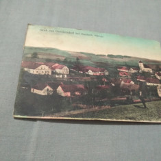 CARTE POSTALA - 1918 CIRCULATA LA CARANSEBES