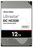 HDD Server Western Digital Ultrastar DC HC520, 12TB, SATA III 600, 7200 RPM, 256 MB cache