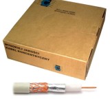 CABLU COAXIAL CU RG59U ALB 200M - KAB0026F