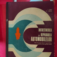 INTRETINEREA SI REPARAREA AUTOMOBILELOR GHITA ,GROZA ANII IV SI V MAISTRI