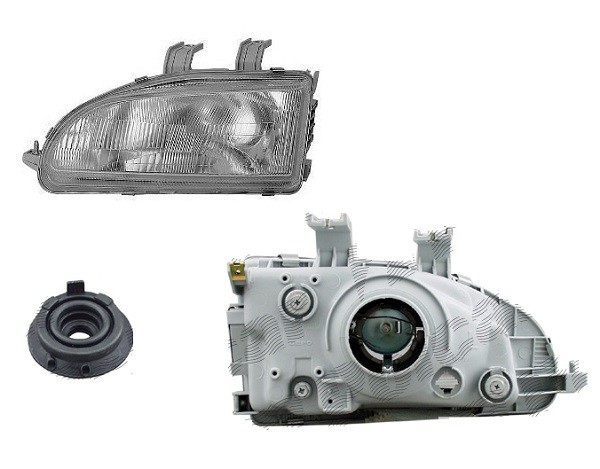 Far Honda Civic Hatchback/Coupe (Eg/Ej), 10.1991-12.1995; Civic Sedan (Eg/Eh9), 10.1991-10.1995, fata, Stanga, H4; manual, DEPO