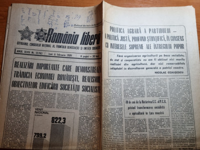 romania libera 6 februarie 1989-art. covasna,jud. alba,combinatul brazi foto