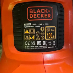 Suflanta de frunze, Black&Decker, 1850W, Viteza aer de 190 km/h