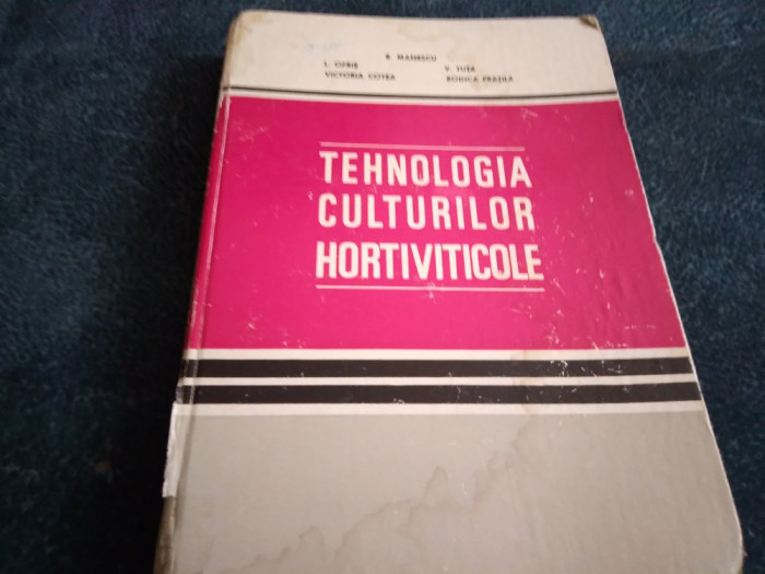 L OPRIS - TEHNOLOGIA CULTURILOR HORTIVITICOLE