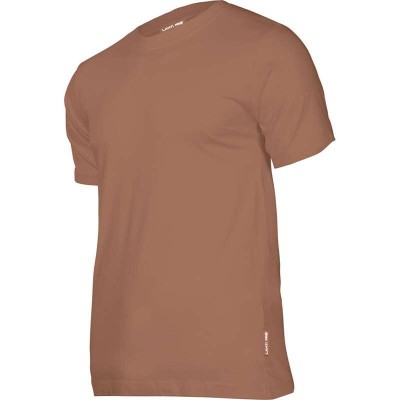 Tricou Bumbac Elastic / Maro - L foto